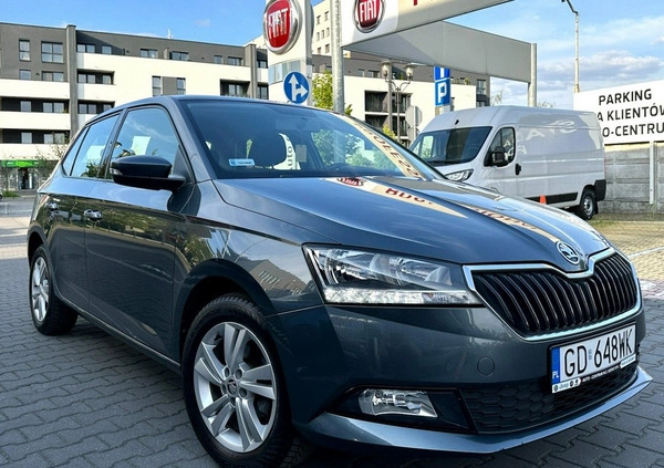 Skoda Fabia cena 47900 przebieg: 89082, rok produkcji 2020 z Witnica małe 407